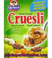 Cruesli Frutas Quaker 375 G.