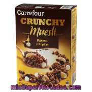 Crunchy Muesli De Plátano Y Cereales Carrefour 750 G.