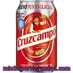 Cruzcampo Cerveza Rubia Nacional Lata 33 Cl