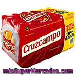 Cruzcampo Cerveza Rubia Nacional Pack 24 Botellas 25 Cl 10% De Descuento Incluido En El Precio