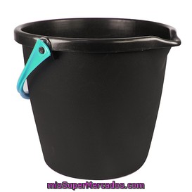 Cubo Agua Redondo 12 L Negro/verde, Bosque Verde, U