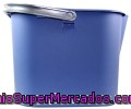 Cubo Con Escurridor Rectangular Azul Tatay 1 Unidad