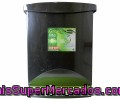 Cubo De Pedal Negro-verde 25 Litros Araven Grenen-line 1 Unidad