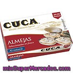 Cuca Almejas Al Natural Coreanas Lata 65 G Neto Escurrido 16-22 Piezas