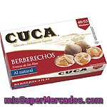 Cuca Berberechos Al Natural Lata 63 G Neto Escurrido 40-50 Piezas