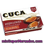 Cuca Mejillones Fritos En Escabeche 12-16 Piezas Lata 69 G Neto Escurrido