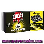 Cucal Trampa Para Cucarachas Doble Acción Estuche 6 Unidades