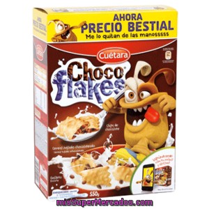 Cuetara Chocoflakes Caja 550 Grs