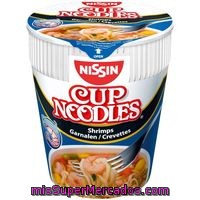 Cup Noodles De Gamba Nissin, Vaso 63 G