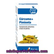 Curcuma Con Pimienta Megadiet 50 Ud.