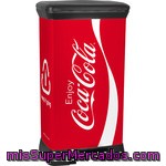 Curver Cubo De Basura Decorado Coca Cola 50 L