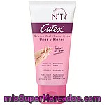 Cutex Crema De Manos Y Uñas Multibeneficios De Aceite De Almendras Y Keratina Tubo 100 Ml