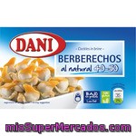 Dani Berberechos Al Natural 40/50 Piezas Lata 63 Grs