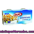 Dani Berberechos Al Natural Pack 2 Latas 90 Gr