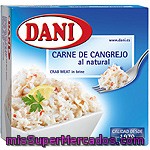 Dani Carne De Cangrejo Al Natural Lata 120 G Neto Escurrido