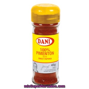 Dani Pimentón Dulce Frasco 45 Gr