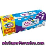 Danone Actimel Yogur Líquido 0% Natural Pack 14 Unidades 100 Ml