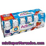 Danone Actimel Your Liquido Fresa / Natural Pack 12 Unidades 100 Ml