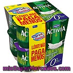 Danone Activia Yogur Natural 0% Pack 8 Unidades 125 G