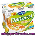 Danone Danacol Yogur Líquido Tropical Pack 6 Unds. 100 Ml