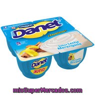 Danone Danet Natillas Sabor Leche Merengada Pack 4 Unidades 115 G