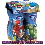 Danone Yogur Líquido Sabor Macedonia Pack 4 Unidades 160 G