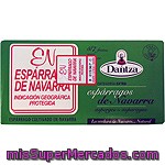 Dantza Espárragos Blancos D.o. Navarra Muy Gruesos 5-7 Piezas Lata 220 G Neto Escurrido