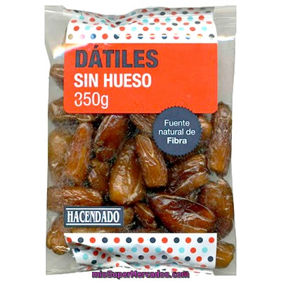 Datil Sin Hueso, Hacendado, Paquete 350 G