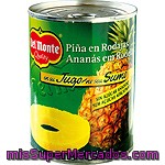 Del Monte Piña En Rodajas Lata 350 G Neto Escurrido