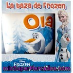 Delaviuda Disney Taza Frozen Con Chocolates Con Leche Y Almendras Envase 120 G