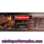 Delaviuda Turrón Praliné De Ron Con Pasas Calidad Suprema Estuche 300 G