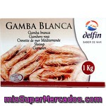 Delfin Gamba Blanca Cruda Estuche 1000 G Neto Escurrido