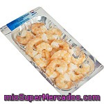 Delfin Langostino Cocido Pelado Grande Envase 200 G Neto Escurrido