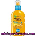 Delial Clear Protect Spray Corporal Protector Transparente Fp-20 Resistente Al Agua Spray 200 Ml