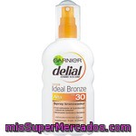 Delial Ideal Bronze Spray Bronceador Fp-30 Resistente Al Agua Spray 200 Ml