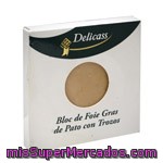 Delicass Bloc De Foie Gras De Pato Con Trozos Envase 40 G