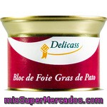 Delicass Bloc De Foie Gras De Pato Lata 130 G