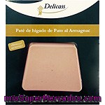 Delicass Paté De Hígado De Pato Al Armañac Envase 90 G