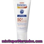 Denenes Crema Protectora Zonas Sensibles Fp-50+ Doble Barrera De Defensa Resistente Al Agua Tubo 50 Ml También Para Pieles Atópicas