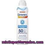 Denenes Spray Protector Solar Invisible Fp-50 Doble Barrera De Defensa Muy Resisitente Al Agua Spray 250 Ml