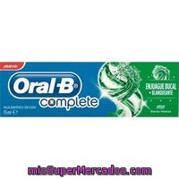 Dental Complete+extra White Oral-b, Tubo 75 Ml