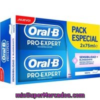 Dental Pro-expert Sensitive Oral-b, Pack 2x75 Ml
