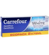 Dentifrico Blanqueador Carrefour Pack De 2x75 Ml.