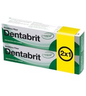 Dentífrico Con Flúor Dentabrit Pack De 2x125 Ml.