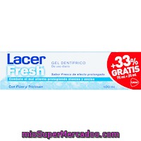 Dentífrico Fresh Gel Lacer, Tubo 75 Ml