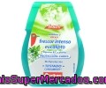 Dentífrico Gel 2 En 1 Verde (frescor Intenso Eucalipto). Dentífrico+elixir Auchan 75 Mililitros