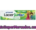 Dentífrico Gel Con Flúor Y Calcio ,sabor Menta , Lacer Junior 75 Mililitros