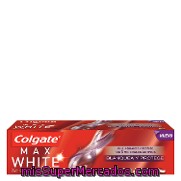 Dentífrico Max White Blanquea Y Protege Colgate 75 Ml.