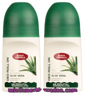 Deo Roll On Aloe Vera Mussvital Pack De 2x75 Ml.