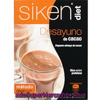 Desayuno De Cacao Sikendiet, Caja 7 Sobres